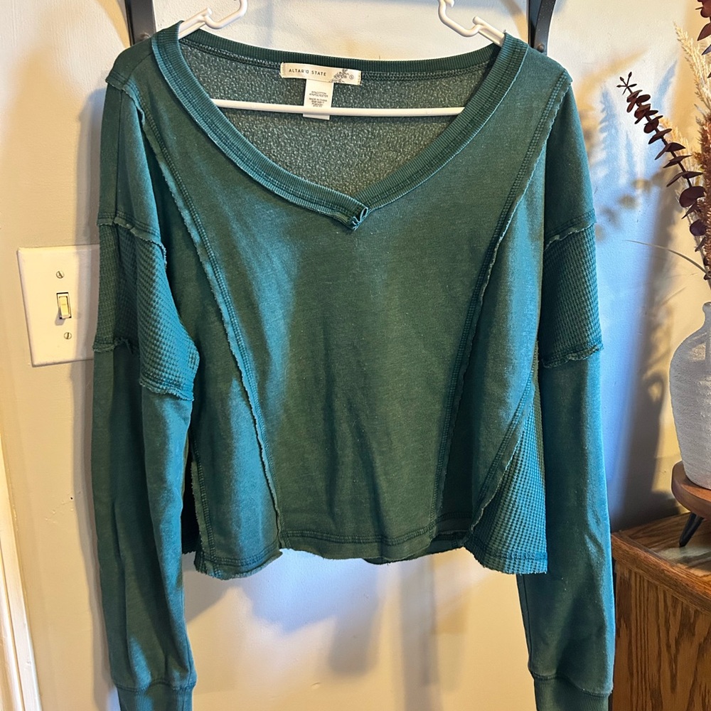 NWOT Altar'd State Long Sleeve Top